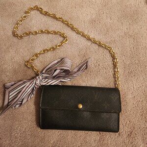 Louis Vuitton Long wallet with chain